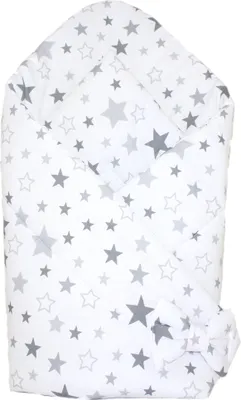 Produktbild von Babyhörnchen, Babynest, Schlafsack Steckkissen Pucktuch Einschlagdecke - D35 - Star Hell