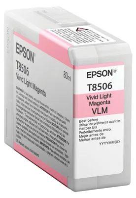 Image de EPSON C13T85060N EPSON T8506 Vivid Light Magenta Druckerpatrone