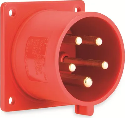 Produktbild von PCE CEE-Anbaustecker 5-polig, 16 A, 400 V, IP44