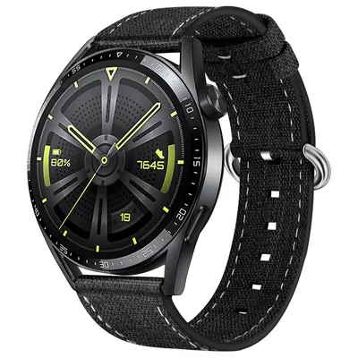 Obrázok produktu pre BStrap Denim remienok na Garmin Vivoactive 4, black