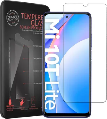 Produktbild von 2x Conie Glasfolie für Xiaomi Mi 10T Lite Displayschutz Folie Panzer Glas Premium Schutzfolie Set Blasenfrei