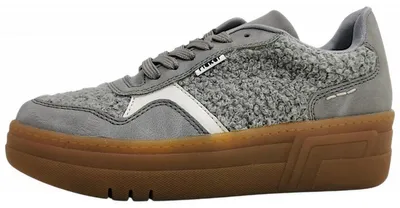 Produktbild von Rieker Damenschuhe Für lose Einlagen sportlicher Schnürer Grau Freizeit