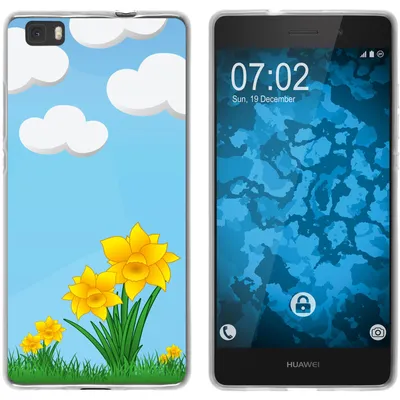 Produktbild von PhoneNatic Case kompatibel mit Huawei P8 Lite 2015 (1.Gen.) Silikon-Hülle Ostern M4