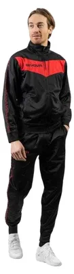 Produktbild von Givova - "Tuta Visa" Trainingsanzug für Herren PP12722 (S) (Schwarz/Orange)
