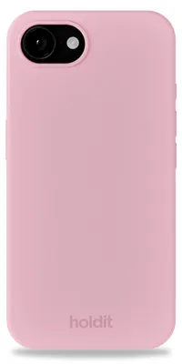 Zdjęcie produktu dla Etui silikonowe Holdit do telefonu Apple iPhone 17e / 16e - kolor różowy