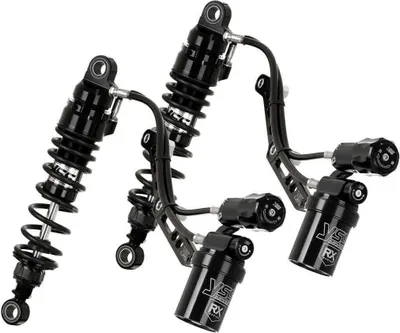 Obrázek produktu pro Nastavitelné černé zadní tlumiče YSS RX362-305H1RCL-19-B pro Harley Davidson