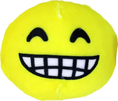Produktbild von Squeezeball mit dauergrinsenden und zähnezeigenden Smiley - ca. 9 cm