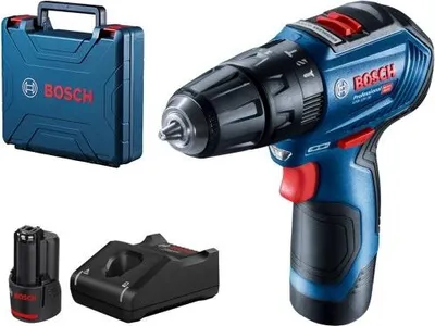 Image de Perceuse-visseuse à percussion sans fil BOSCH GSB 12V-30 (coffret 2x2,0)