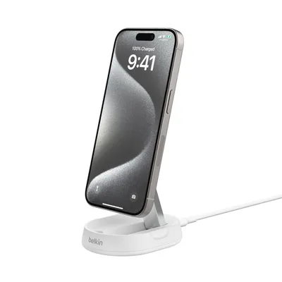 Obrázek produktu pro Belkin BoostCharge Pro, Vnitřní, AC, Bezdrátové nabíjení, 1,5 m, Bílá