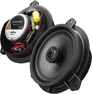 Obrázok produktu pre AXTON SPECIFIC ATS-TOY160X, 2-pásmové koaxiálne reproduktory, 16,5 cm, určené pre vozidlá Toyota