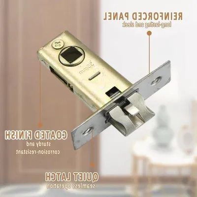 Obrázek produktu pro Nerezový západkový čep 30 mm, plochý, pro dveře