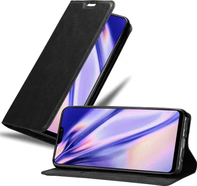 Obrázek produktu pro Cadorabo Case for Vivo Y85 Protective Case in Black Pouzdro na mobilní telefon s magnetickým zavíráním