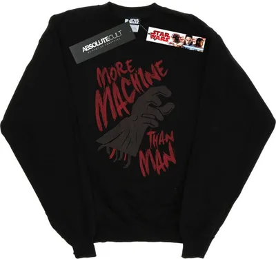 Produktbild von Star Wars - "More Machine Than Man" Sweatshirt für Herren BI45609 (XXL) (Schwarz)