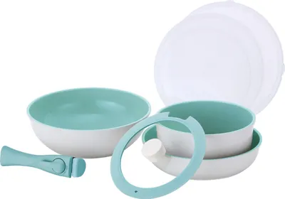 Produktbild von Neoflam - MIDAS Plus 8 tlg. Set - Eisblau