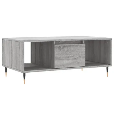 Produktbild von vidaXL Couchtisch Grau Sonoma 90x50x36,5 cm Holzwerkstoff
