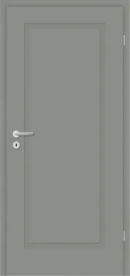 Produktbild von Pertura Zimmertür Mila 01 edelgrau lackiert 86x198,5 cm Rechts