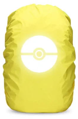 Produktbild von Regenhülle Rucksack wasserdicht Gelb Reflektierend Gummiband Schulranzen Schutz
