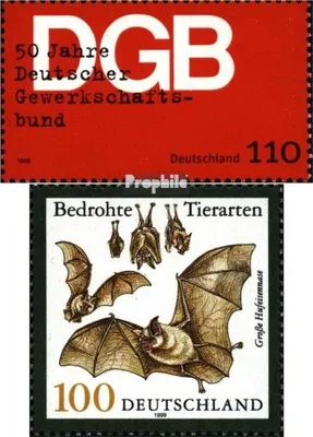 Produktbild von Briefmarken BRD (BR.Deutschland) 1999 Mi 2083,2086 (kompl.Ausg.) gestempelt Sondermarken