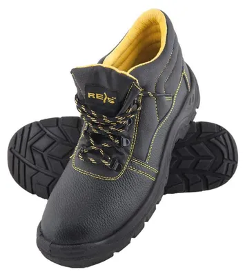 Image de Reis Bryes-T-S3_38 : Chaussures de sécurité, noires et jaunes, taille 38