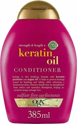 Imagen del producto de Ogx Keratin Oil Anti-Breakage Hair Conditioner 385ml