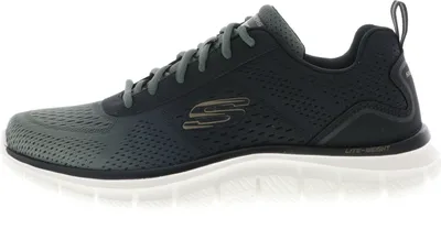 Image de Skechers Track - Ripkent - Olive / Noir Polyester Taille : 46 Normal