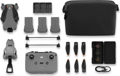 Produktbild von DJI MINI 5 PRO FLY MORE COMBO ( RC-N3), 4 Rotoren, 50 MP, 3840 x 2160 Pixel, 18 m/s, 2788 mAh, Schwarz, Grau