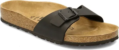 Produktbild von Birkenstock Damen Zehentrenner Badeschlappen Sandalen, Größe:EU 35, Farbe:Schwarz