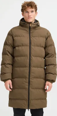 Produktbild von NORTH BEND NBEliot Herren Steppmantel Winterjacke Outdoorjacke atmungsaktiv wasserdicht winddicht mit Kapuze Reißverschlusstaschen TPU-Membran