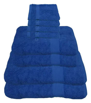 Produktbild von Julie Julsen Handtuch Set Royalblau,Set:8 tlg. 2 Bade- 2 Handtücher 4 Waschhandschuhe