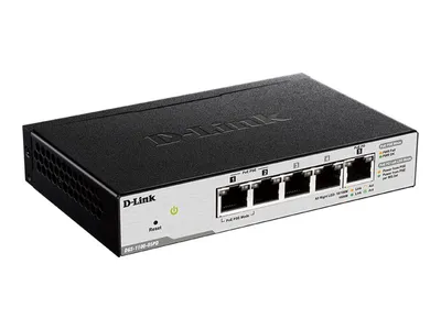 Produktbild von D-Link DGS-11 Desktop Gigabit 5-Port Smart Switch