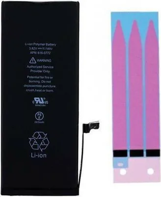 Produktbild von Ersatzakku Akku Batterie 2915mAh mit Kleberstreifen für iPhone 6 Plus