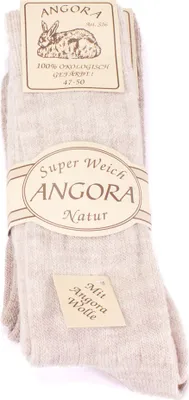 Produktbild von 2 Paar fein gestrickte Wollsocken oder Stricksocken ökologisch gefärbt 47-50