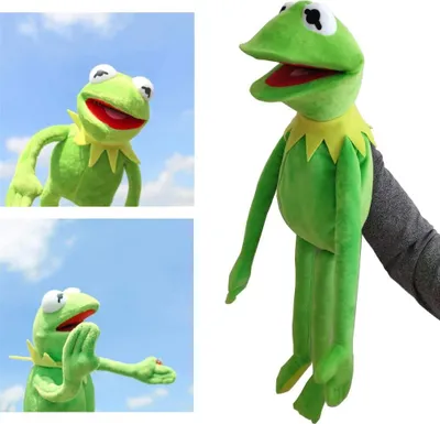 Produktbild von 60 cm Cartoon Die Muppets Kermit Frosch Plüschtiere Weichen Jungen Puppe Für Kinder Geburtstagsgeschenk Plüschfigur