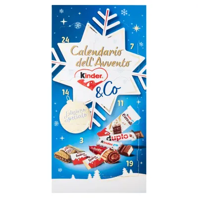 Obrázok produktu pre Kinder Adventný kalendár Kinder & Co 295g