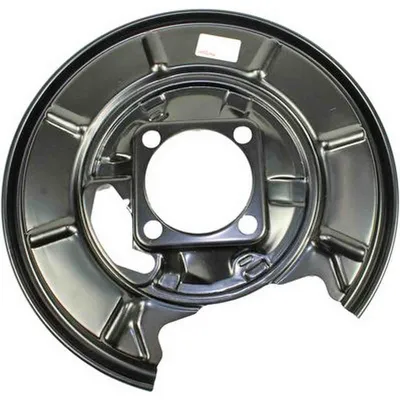 Imagen del producto de Disco de freno trasero izquierdo, fabricado en acero, marca METZGER, compatible con, entre otros, vehículos Mercedes-Benz Clase A