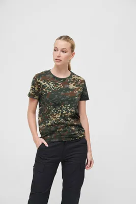 Produktbild von Brandit Damen T-Shirt Größe XS Farbe Flecktarn