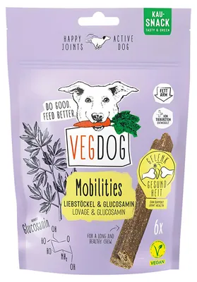 Produktbild von VEGDOG 400010, Leckerli, Hund, Adult, Süßkartoffeln, 115 g