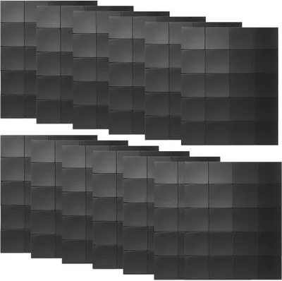 Produktbild von Aoyfuwell 280 Stück Magnetplatten, selbstklebende Magnetpads, 20 x 20 mm magnetische Haftmagnete, flexible Flachmagnete, Magnetplatten, selbstklebend, stark für Bilder, Fotos, Notizen, Poster