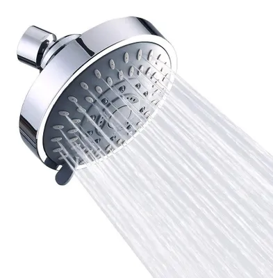 Imagen del producto de Cabezal de ducha ajustable con alta presión y 5 configuraciones