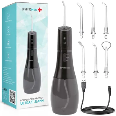 Image de Irrigateur dentaire et buccal sans fil ULTRACLEAN 4 + 6 pièces à main