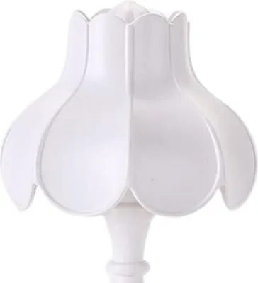 Image de Lampe de bureau Retro Lotus Leaf Ingenious 3 Light Sources Small Table Night Lamp for Girls Bedroom White