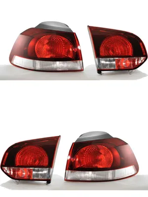 Zdjęcie produktu dla Johns, tylne światła zespolone pasujące do VW Golf VI 5K1/AJ5/517 komplet in.+au. 10/08-11/13 ? lewe i prawe