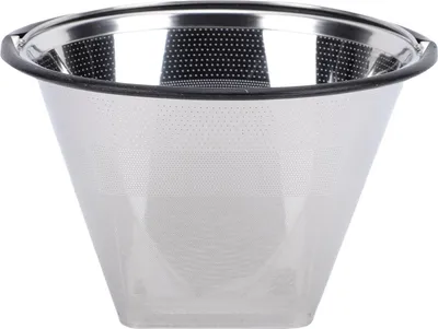 Image de Filtre en acier inoxydable adapté à la cafetière Moccamaster série KBGV KBT, cône métallique réutilisable de rechange