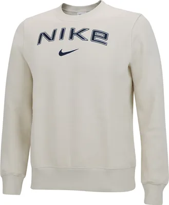 Immagine prodotto di Pullover Nike da donna con collo rotondo, Colore:Beige, Taglia:L