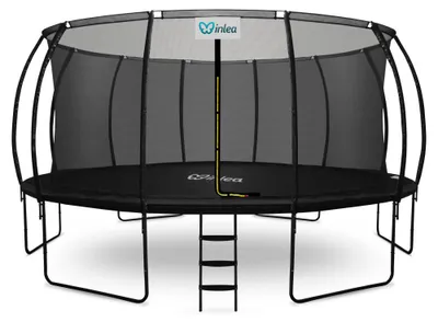 Produktbild von INLEA ULTIMATE Jump Trampolin 500 cm mit Innenschutznetz - schwarz