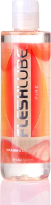 Produktbild von Fleshlight Fleshlube: Fire, 250 ml, Gleitmittel auf Wasserbasis, Sexspielzeug, Vaginal, Wärmendes Gleitgel, Flasche