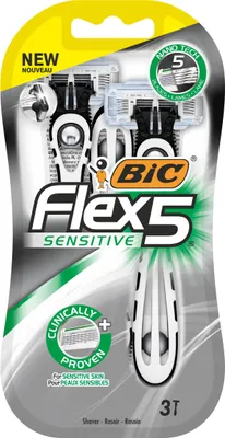 Immagine prodotto di Rasoio Flex5 sensibile BL3 BIC