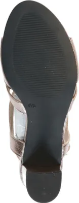 Produktbild von Caprice Damen Sandalette Leder mit T-Riemen und Blockabsatz 9-28308-46, Größe:40.5 EU, Farbe:Braun