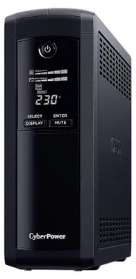 Obrázek produktu pro CyberPower Tracer III VP1600ELCD-FR, Line-interaktivní, 1,6 kVA, 900 W, Sinus, 167 V, 295 V
