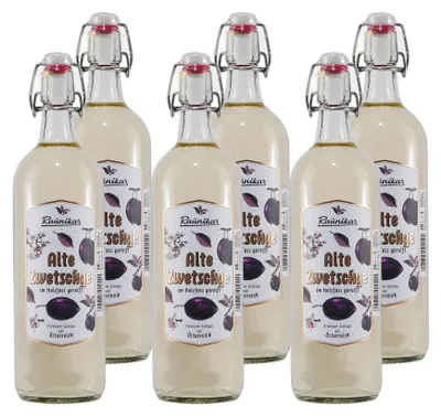 Produktbild von Raunikar Alte Zwetschge Obstbrand (6 x 1,0L)